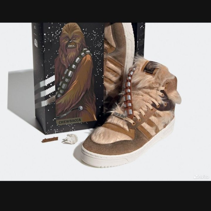 Кроссовки Adidas Star Wars x Rivalry Hi 'Chewbacc