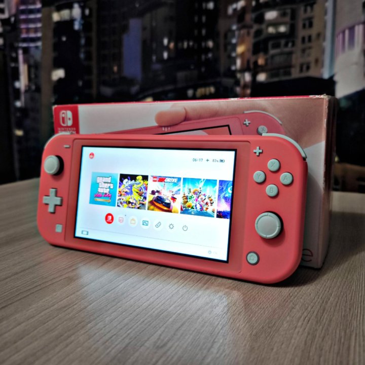 Nintendo Switch Lite | 256GB | 32 игры | НОВАЯ