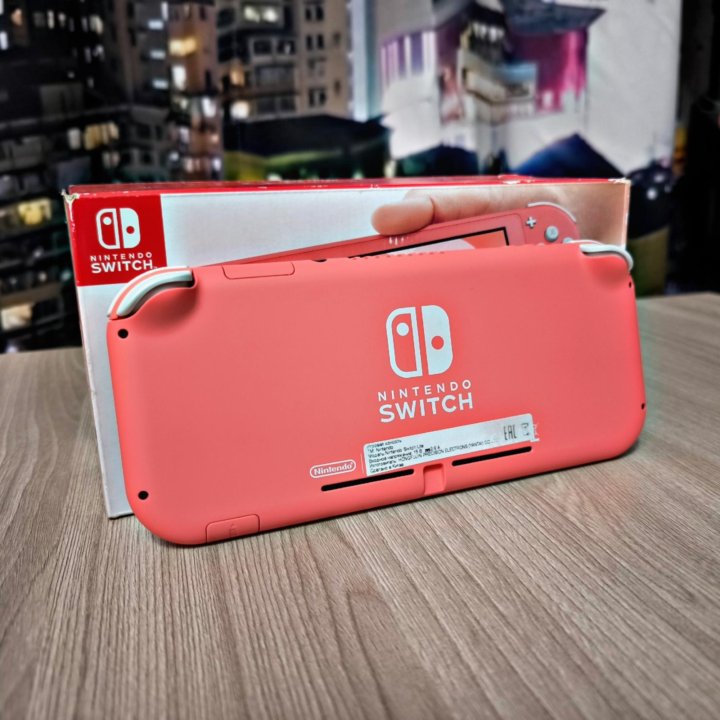 Nintendo Switch Lite | 256GB | 32 игры | НОВАЯ