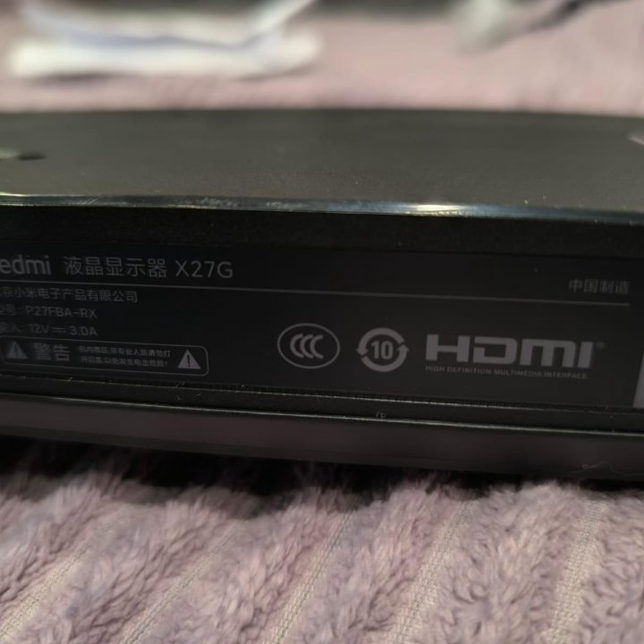 Продам монитор на запчасти Xiaomi Redmi X27G