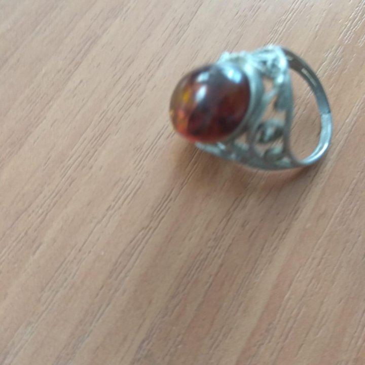 Перстень серебряный