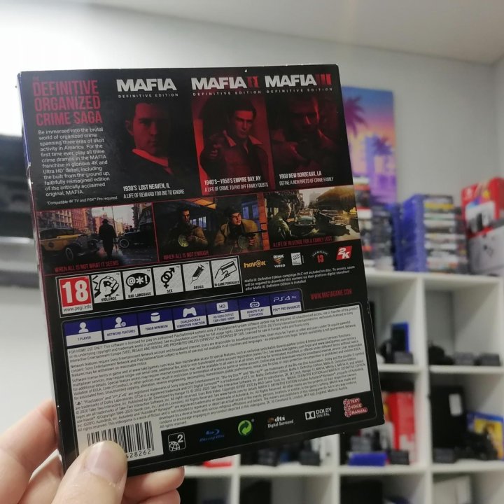 Mafia Trilogy PS4, PS5 (б/у)