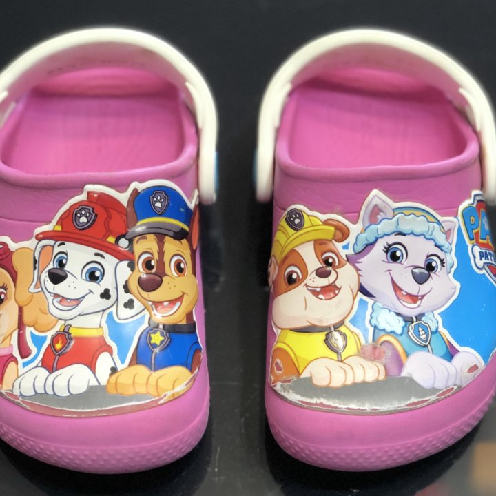 Сабо Crocs для девочки Щенячий Патруль