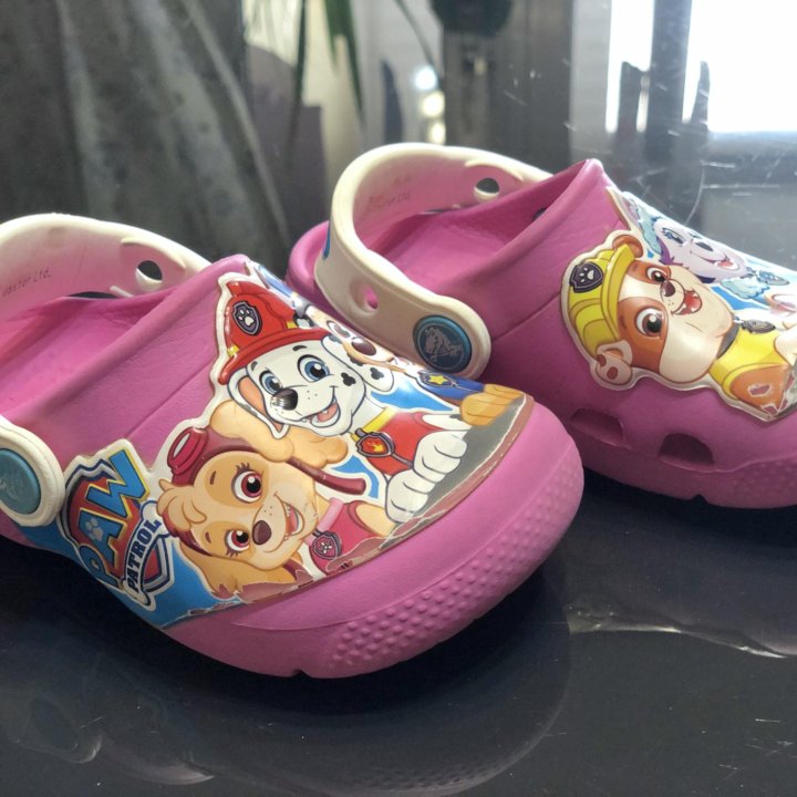 Сабо Crocs для девочки Щенячий Патруль