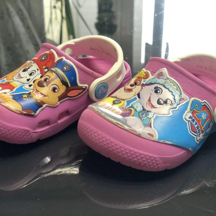 Сабо Crocs для девочки Щенячий Патруль