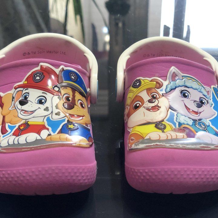 Сабо Crocs для девочки Щенячий Патруль