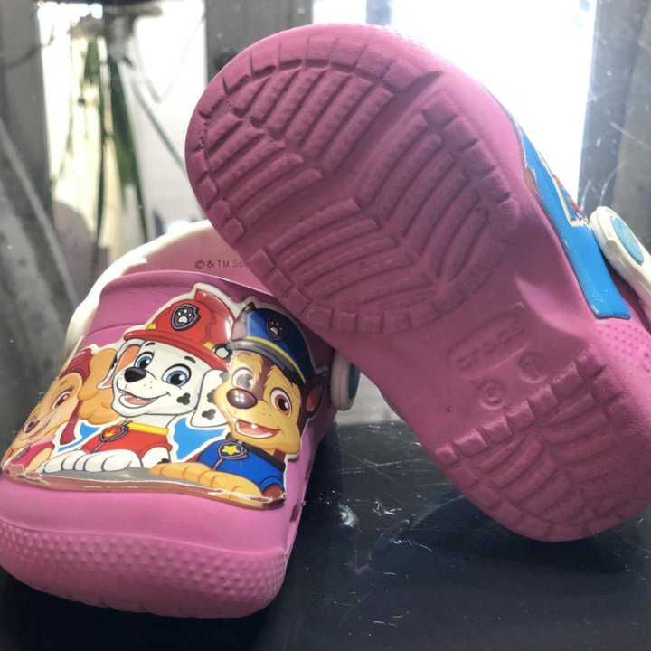 Сабо Crocs для девочки Щенячий Патруль
