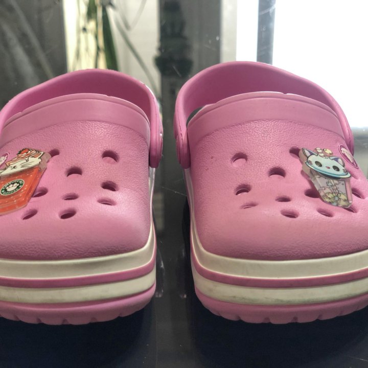 Сабо Crocs для девочки