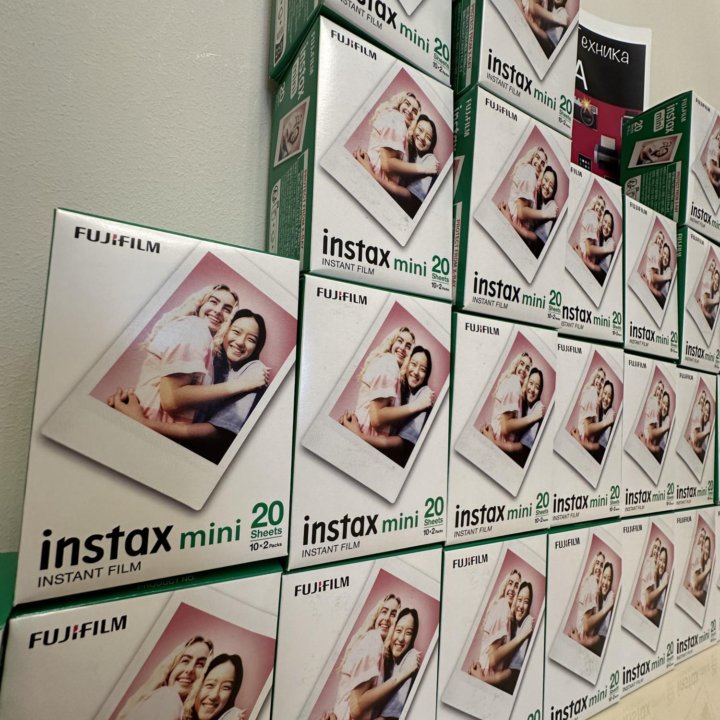 Катриджи для instax mini на 20 фото