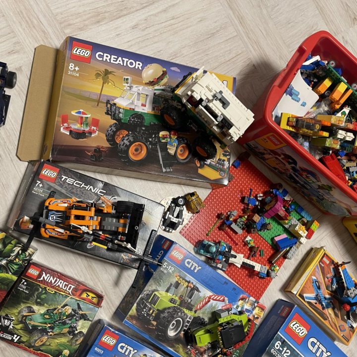 Lego ninjago Creator Technic city много набор опт