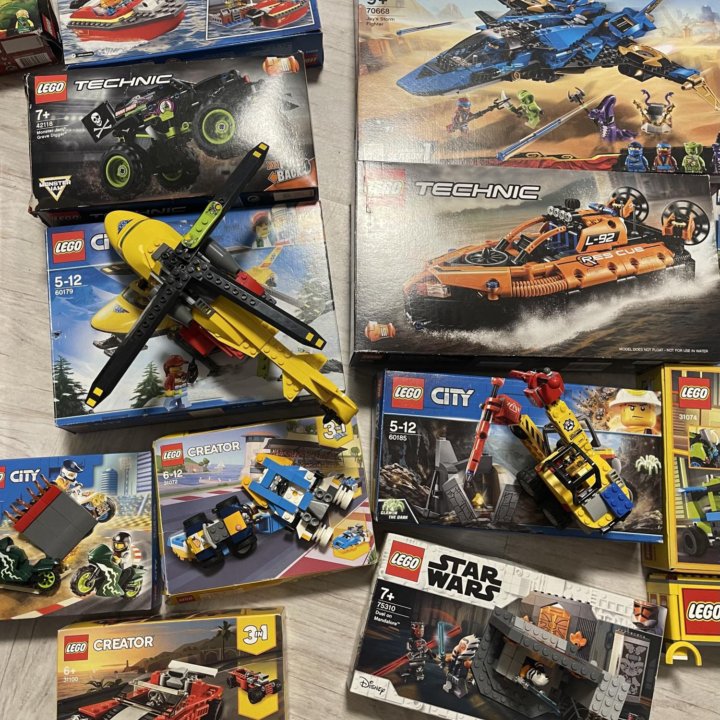 Lego ninjago Creator Technic city много набор опт