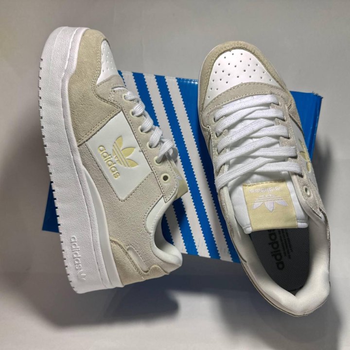 Кроссовки Adidas Forum Bold LUX кожа новые