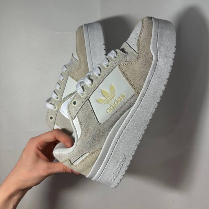 Кроссовки Adidas Forum Bold LUX кожа новые