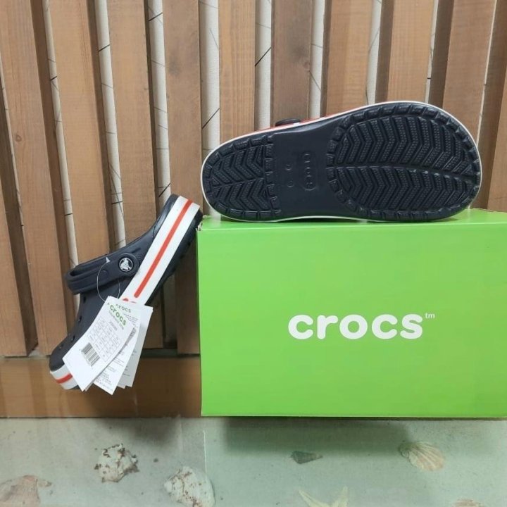 Crocs синие артикул 205089