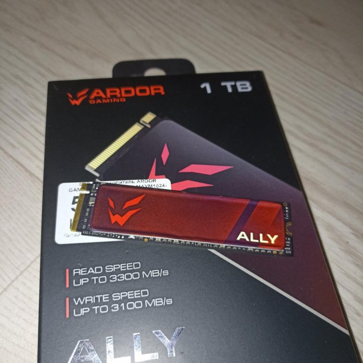 SDD M.2 Ardor Gaming ALLY 1ТБ