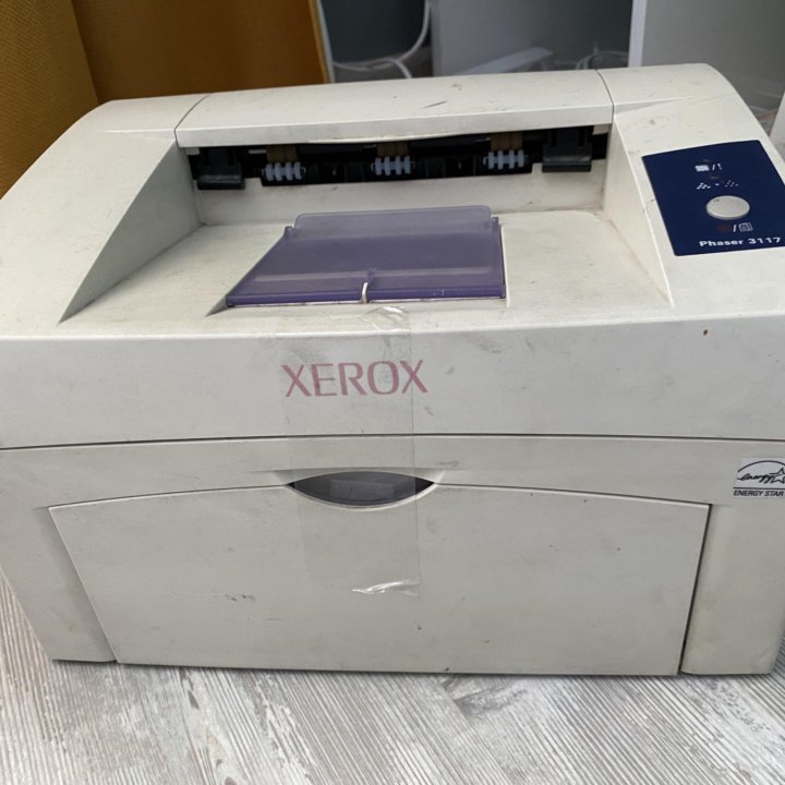 Принтер Xerox черно-белый