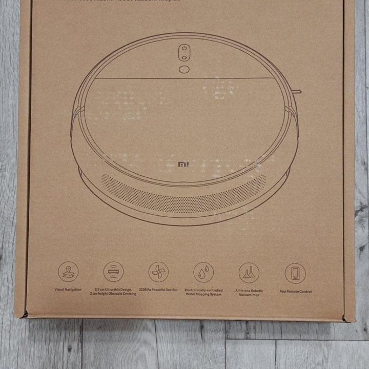 Робот пылесос xiaomi robot vacuum mop 2c