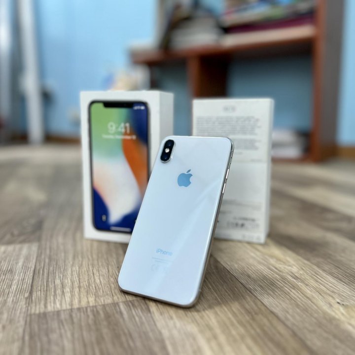 iPhone X 64gb Silver