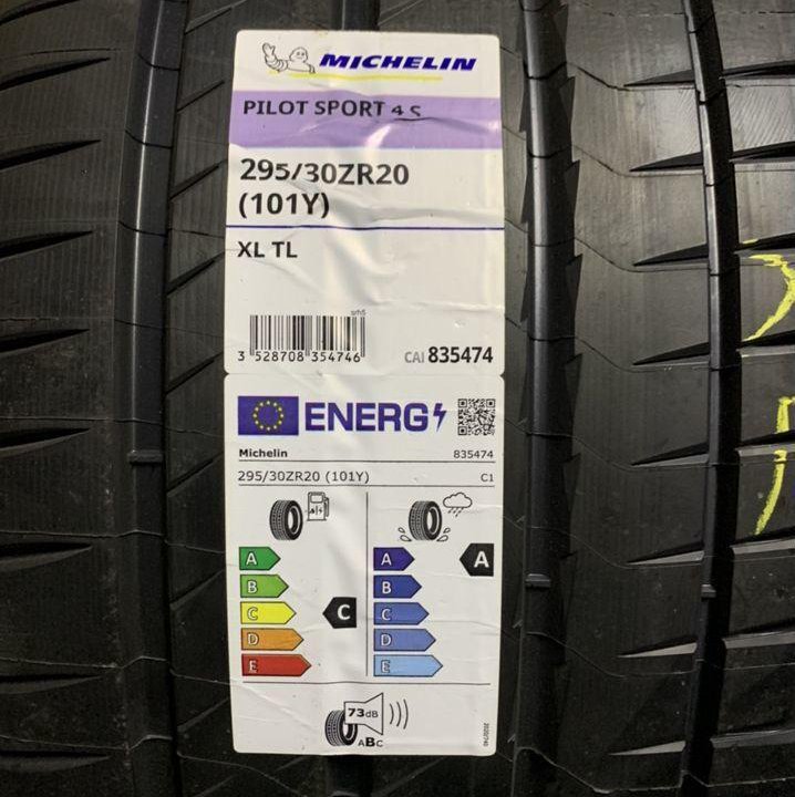 Michelin Pilot Sport 4 S 265/35 R20 и 295/30 R20 101Y