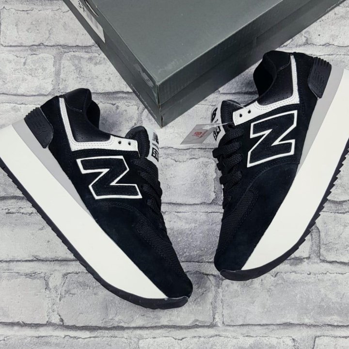 Женские кроссовки на платформе New Balance 574 ✔️