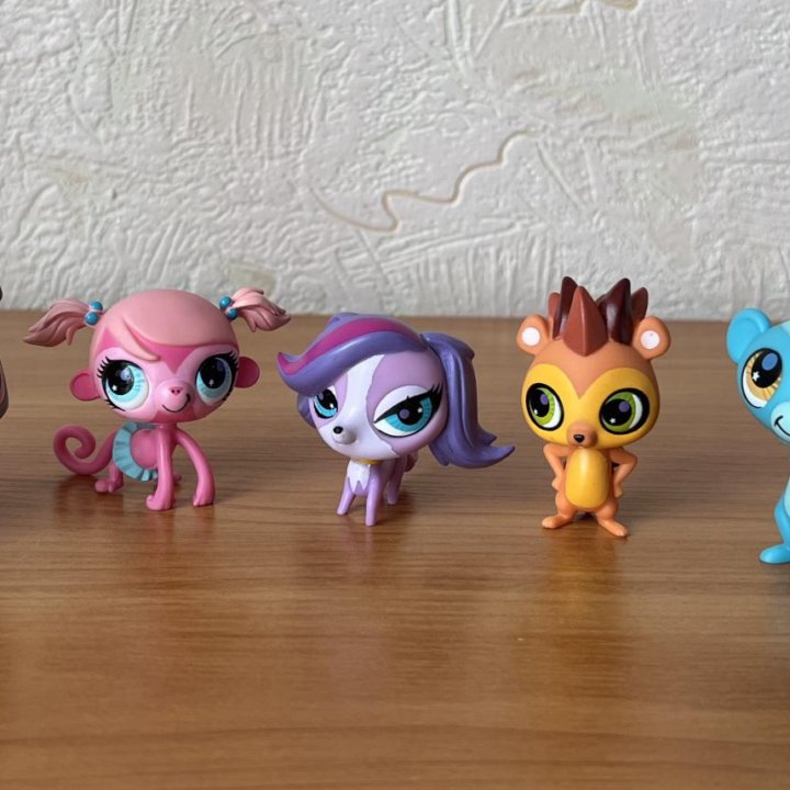 Littlest Pet Shop сет с главными героями