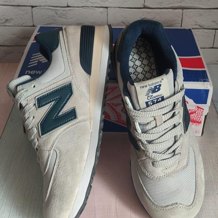 КРОССОВКИ МУЖСКИЕ ЛЕТНИЕ ЗАМШЕВЫЕ NEW BALANCE 574