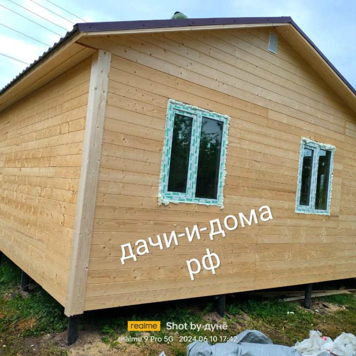 Каркасный дом 8х10