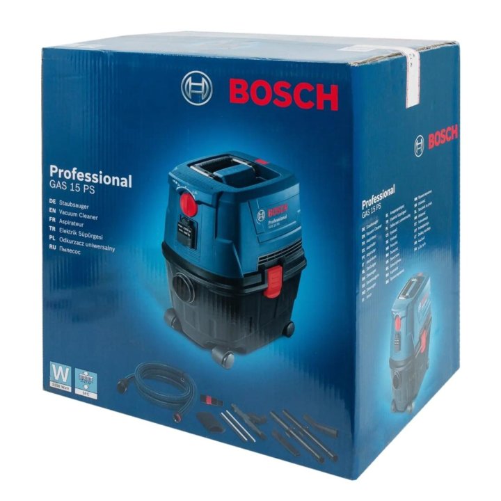 Строительный пылесос BOSCH GAS 15 PS