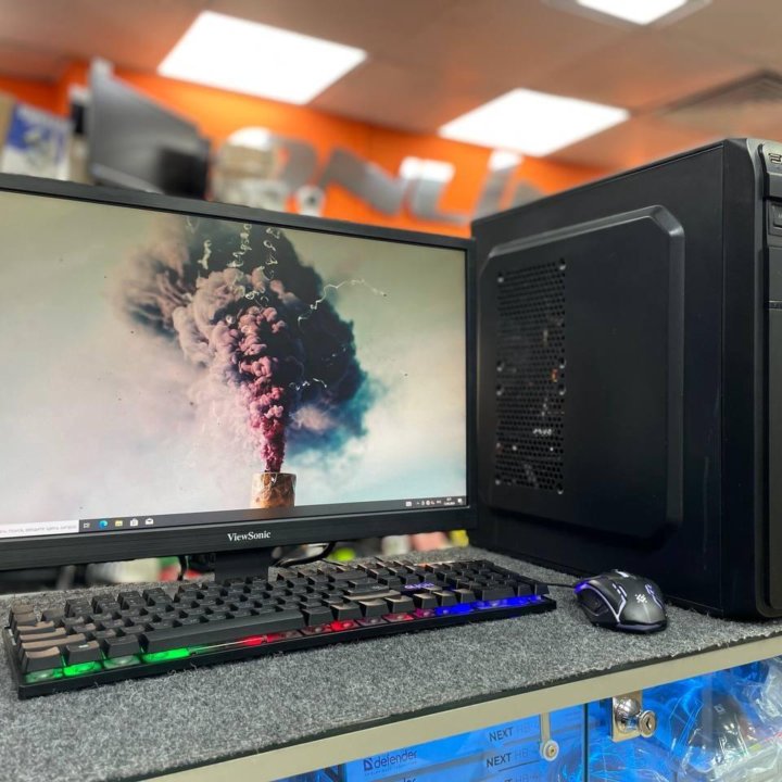 Гарантия год!ПК для офиса! G4400,8Гб,SSD+22