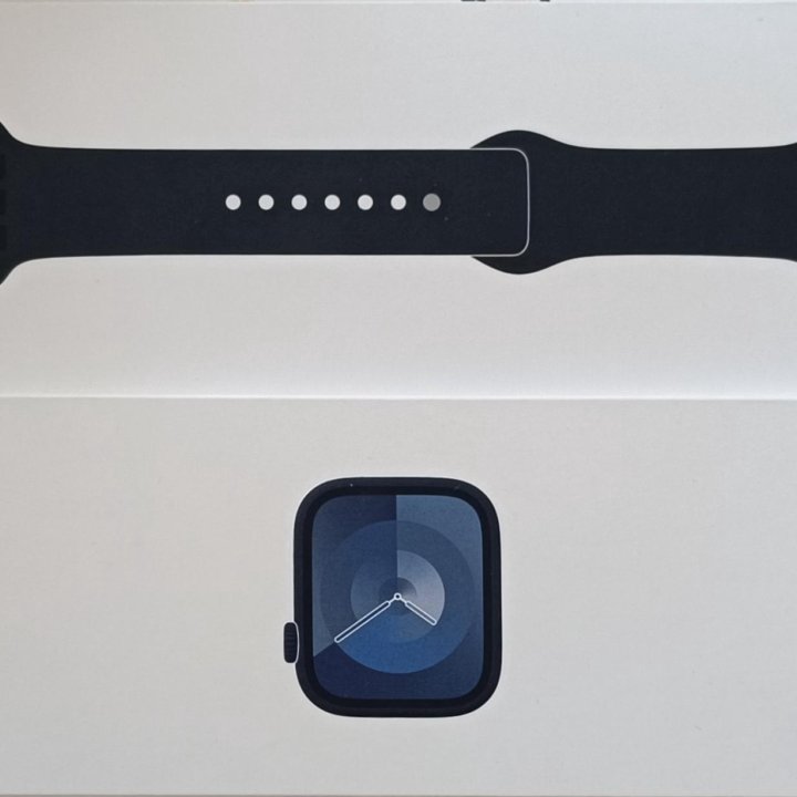 Часы Apple watch series 9 45mm midnight aluminium