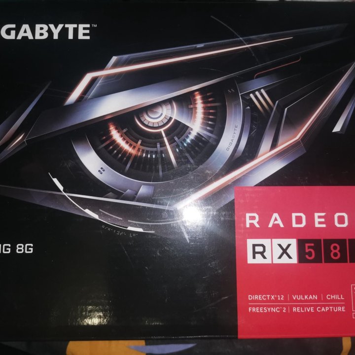 Видеокарта gigabyte radeon RX 580 8gb