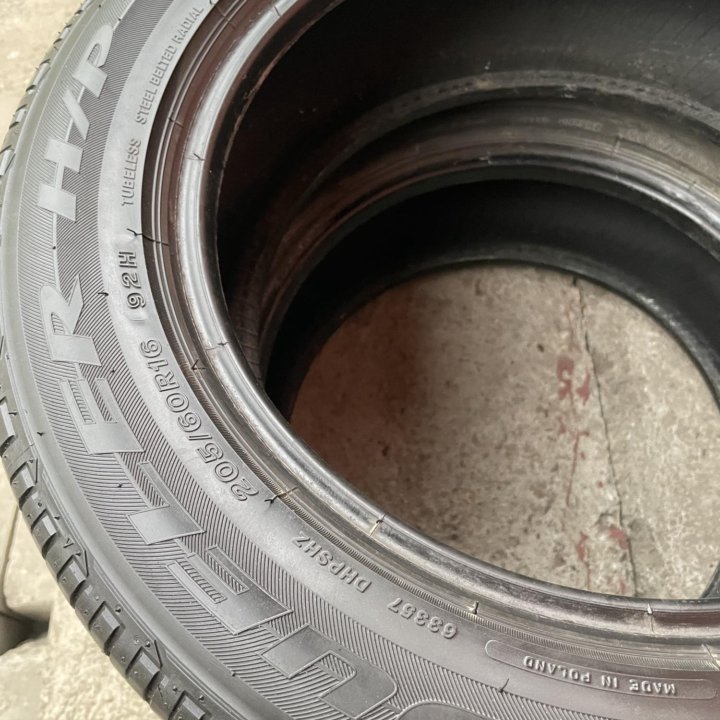 Bridgestone Duler HP Sport 205/60 R16 2шт