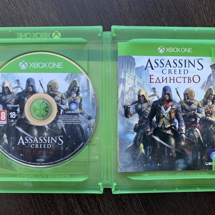 Assassins Creed Unity Единство Xbox one