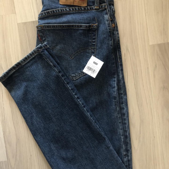 Джинсы мужские levis 511 разм 31/32