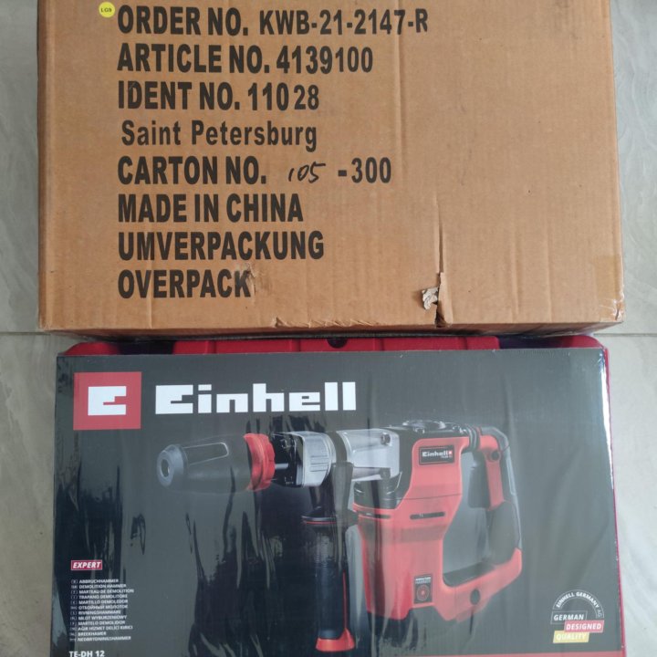 Отбойный молоток einhell te-dh12