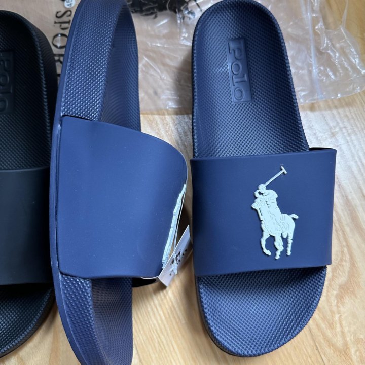 Шлепанцы Polo Ralph Lauren, 44р, черные