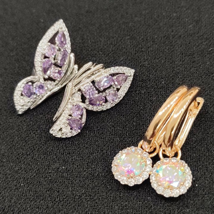 Серьги гальваника нов.