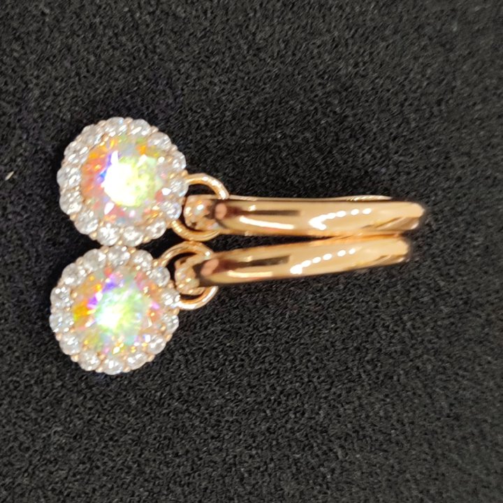 Серьги гальваника нов.