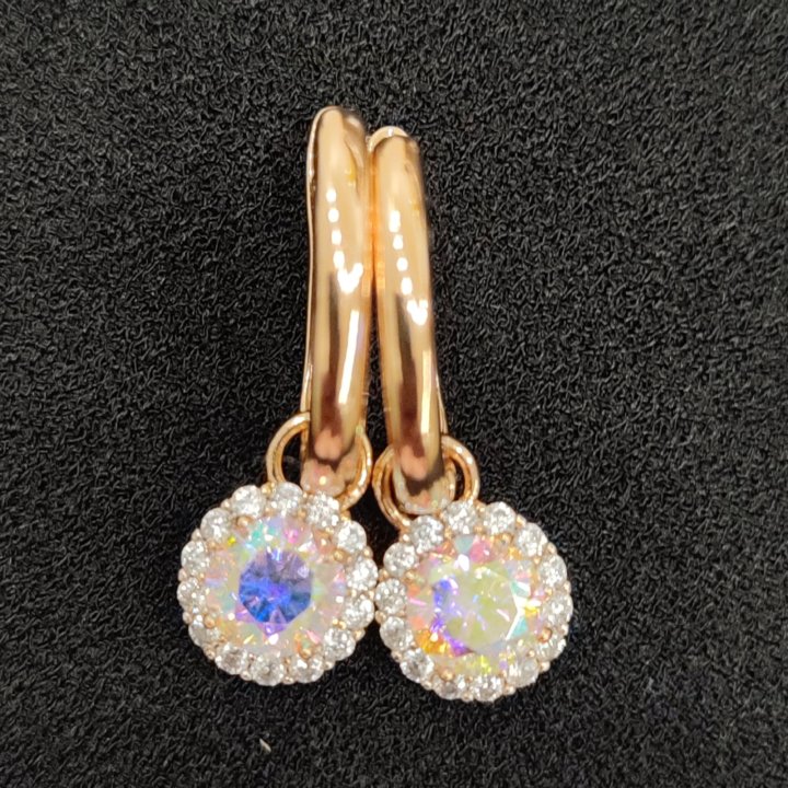 Серьги гальваника нов.