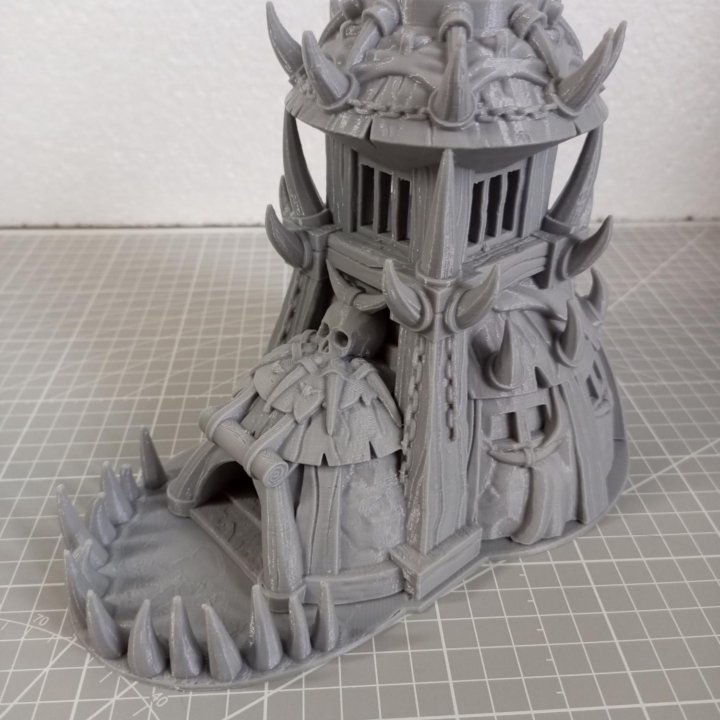 Dice tower/Башня для кубиков(Orc Tower) /DnD