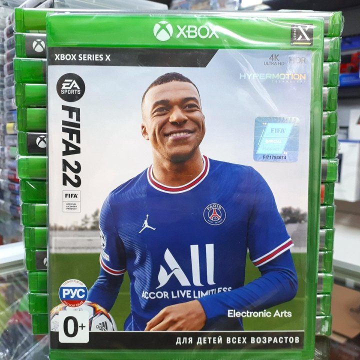 FIFA 22 XBOX Series X русская обложка