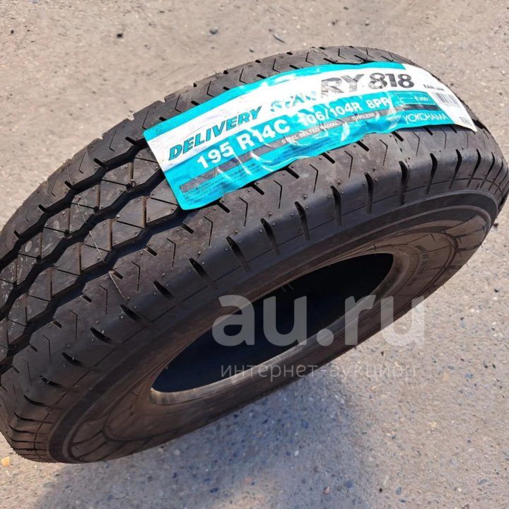 195 R-14С 8PR 106/104R Yokohama Delivery Star 818