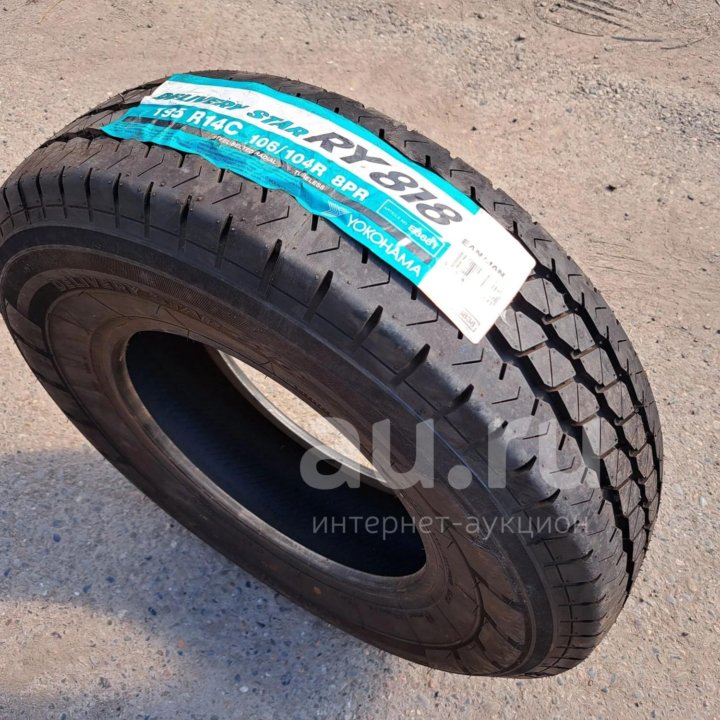 195 R-14С 8PR 106/104R Yokohama Delivery Star 818