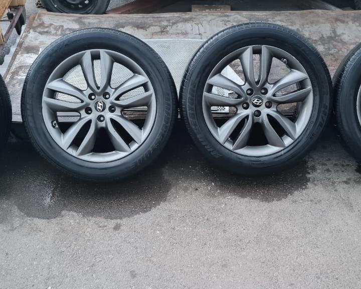 Диски литые бу Hyundai R19 5x114.3 4-2-1шт подбор