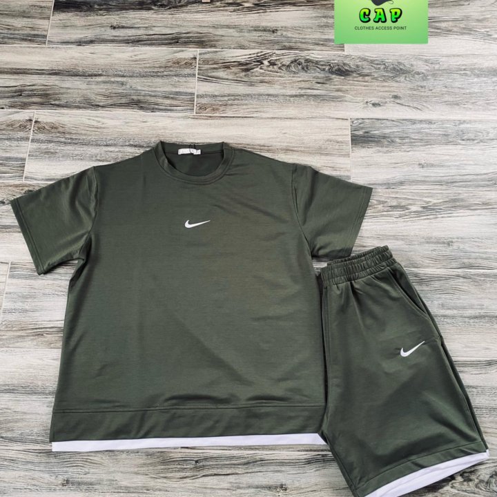 Nike костюм футболка шорты