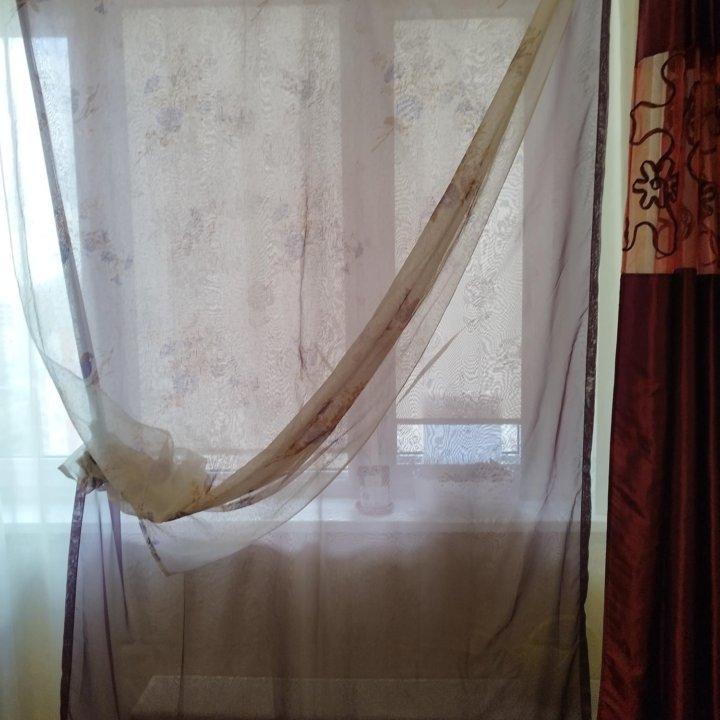 Шторы- тюль на дачу