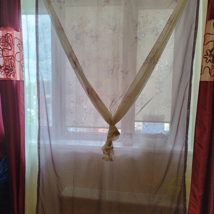 Шторы- тюль на дачу