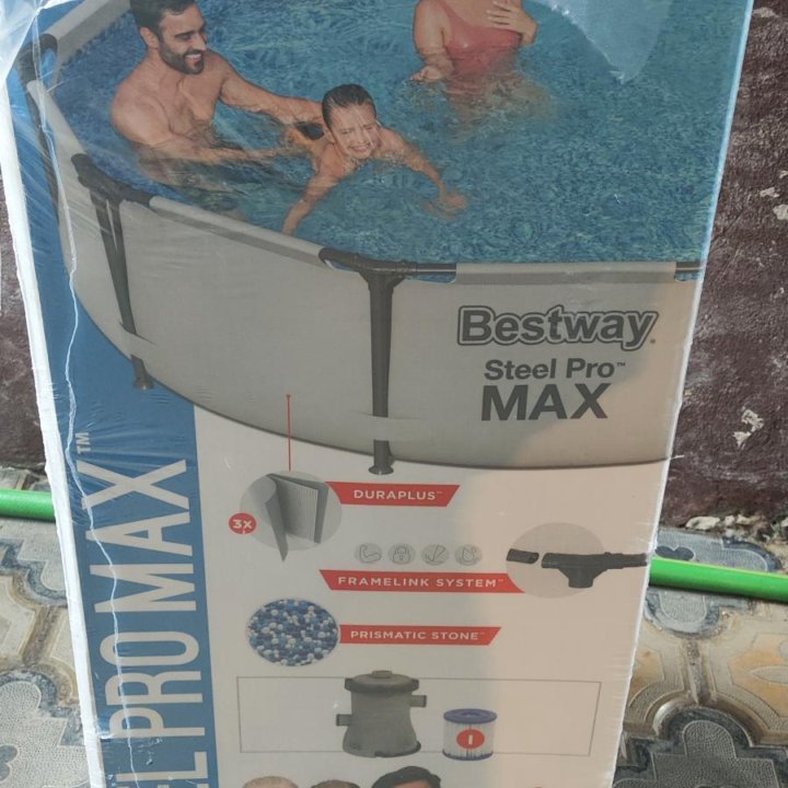 Бассейн BestWay steel pro max 305x76