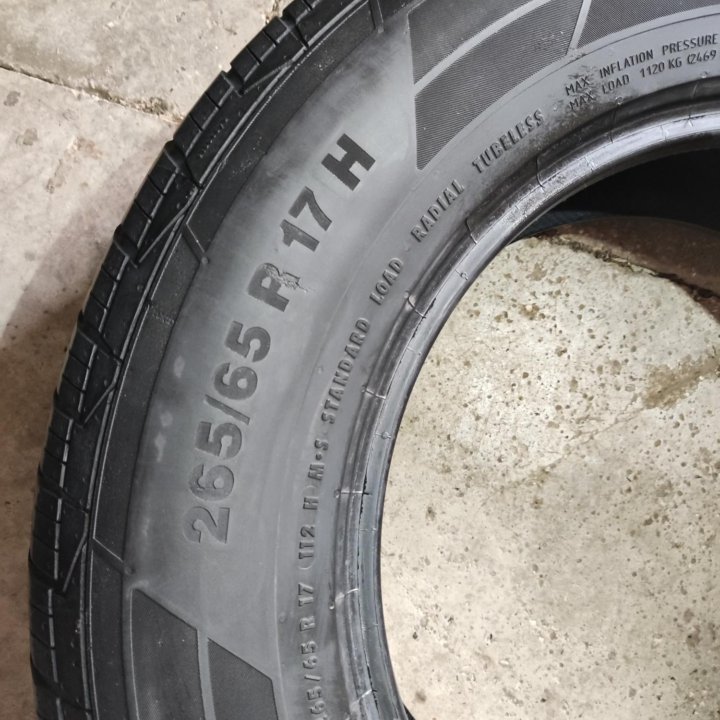 CONTINENTAL 265/65 R17 лето 1шт