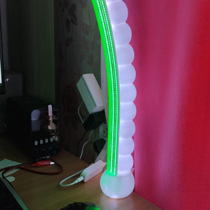 Лампа настольная арка из яблок 3360 LED